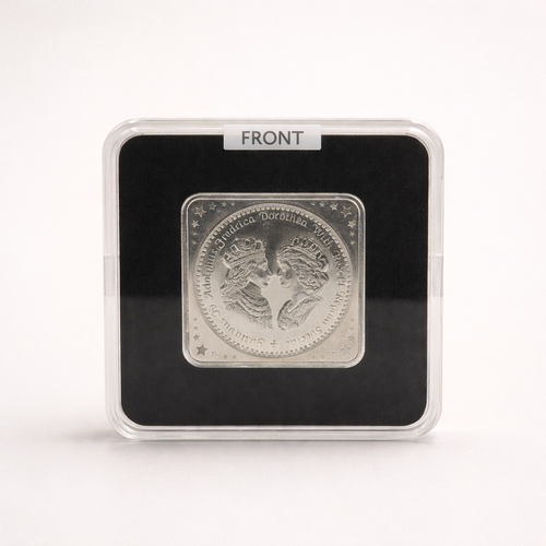 999 Pure Silver Square shape 10g