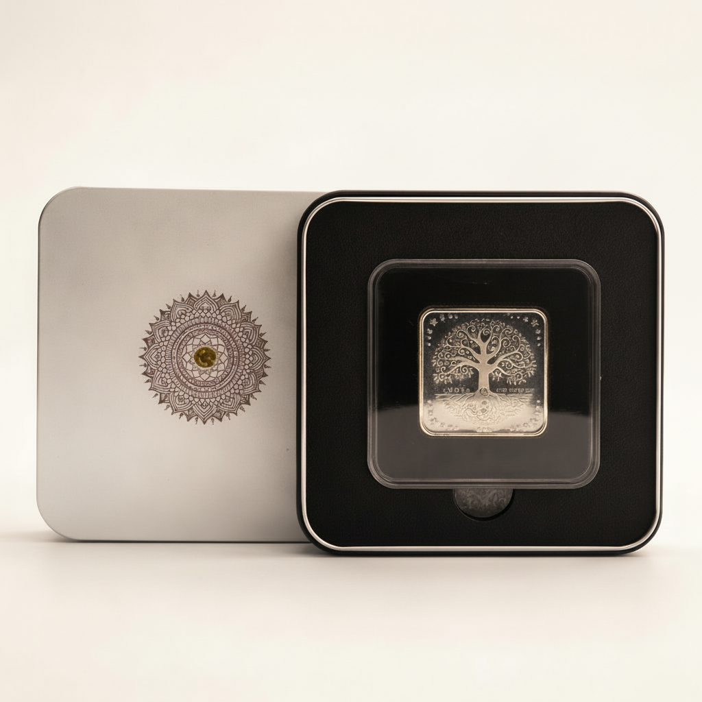 Royal King Queen 10 gm Silver Coin