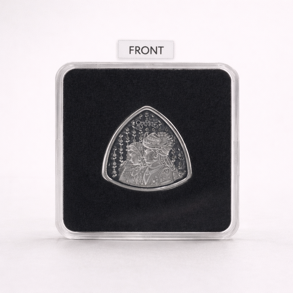 Dulha Dulhan 5 gm silver coin