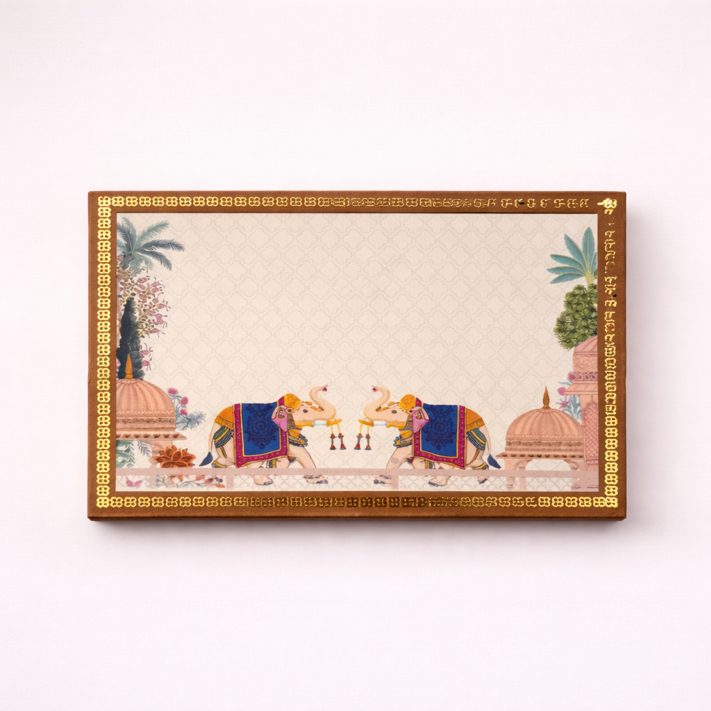 Wedding Gift Silver Coin Set – 4gms(2gmsx2no.) | Gold & Rose Gold Finish