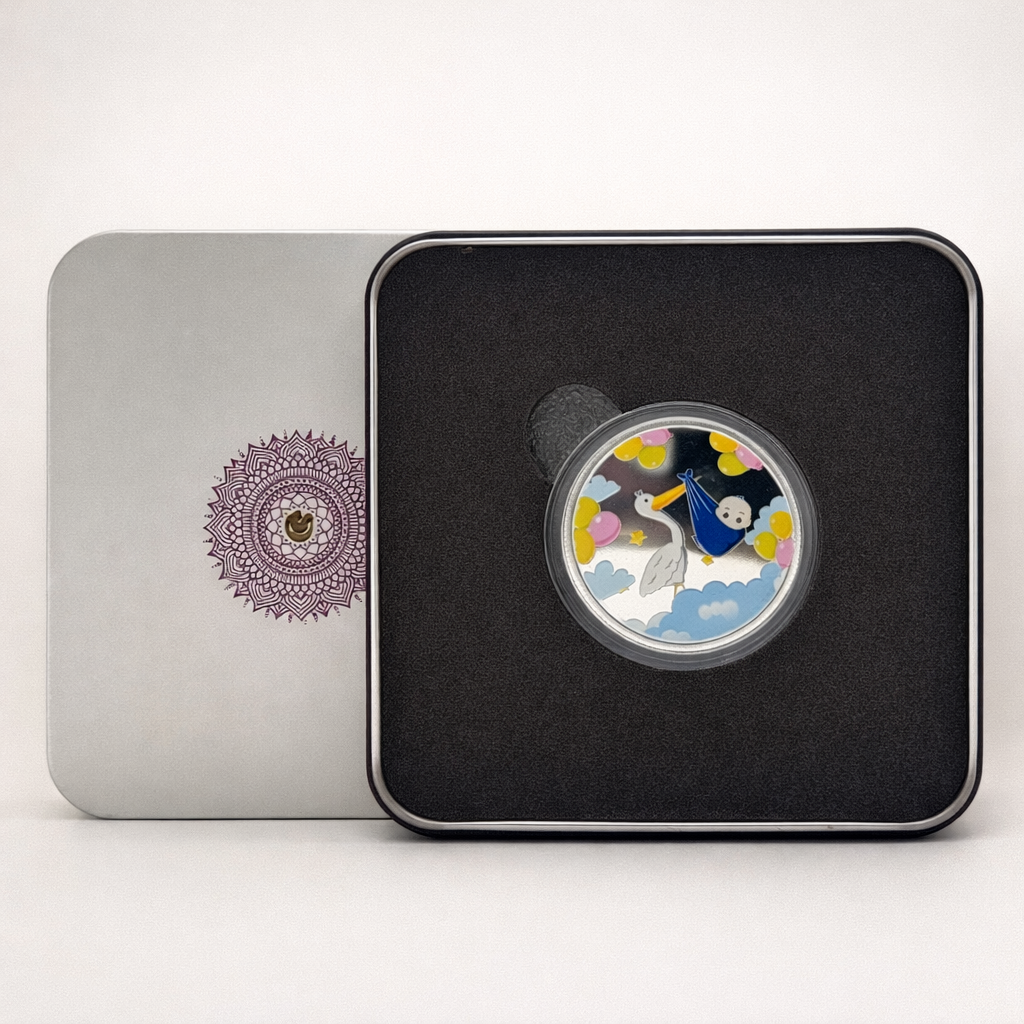 Baby Boy 10 gm Silver Coin