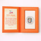 Radha Krishna Silver Coin 1 Gram | 999 Pure Silver