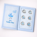 Set of 6gm(1*6) Pure Silver Coins | Unique Gift for Baby Shower, Namkaran, Cradle Function & First Birthday