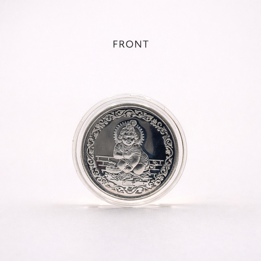 Laddu Gopal 999 Pure Silver Coin 10 Gram |