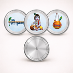 Ladoo Gopal Little Krishna Pure Silver Coin Set | 3 x 1g(3g) | 999 Silver