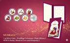 Mudraya Wedding Moments Silver Coin Set | 6gm(1gm each *6) Pure Silver Coins 999 Purity