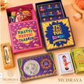 Bachpan Wala Rakhi Hamper — 999 Silver Coin, Rakhi, Tika, Cards & Nostalgic Chocolates