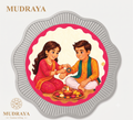 Raksha Bandhan 1 Gram 999 Silver Coin for Kids (Orange & Pink)