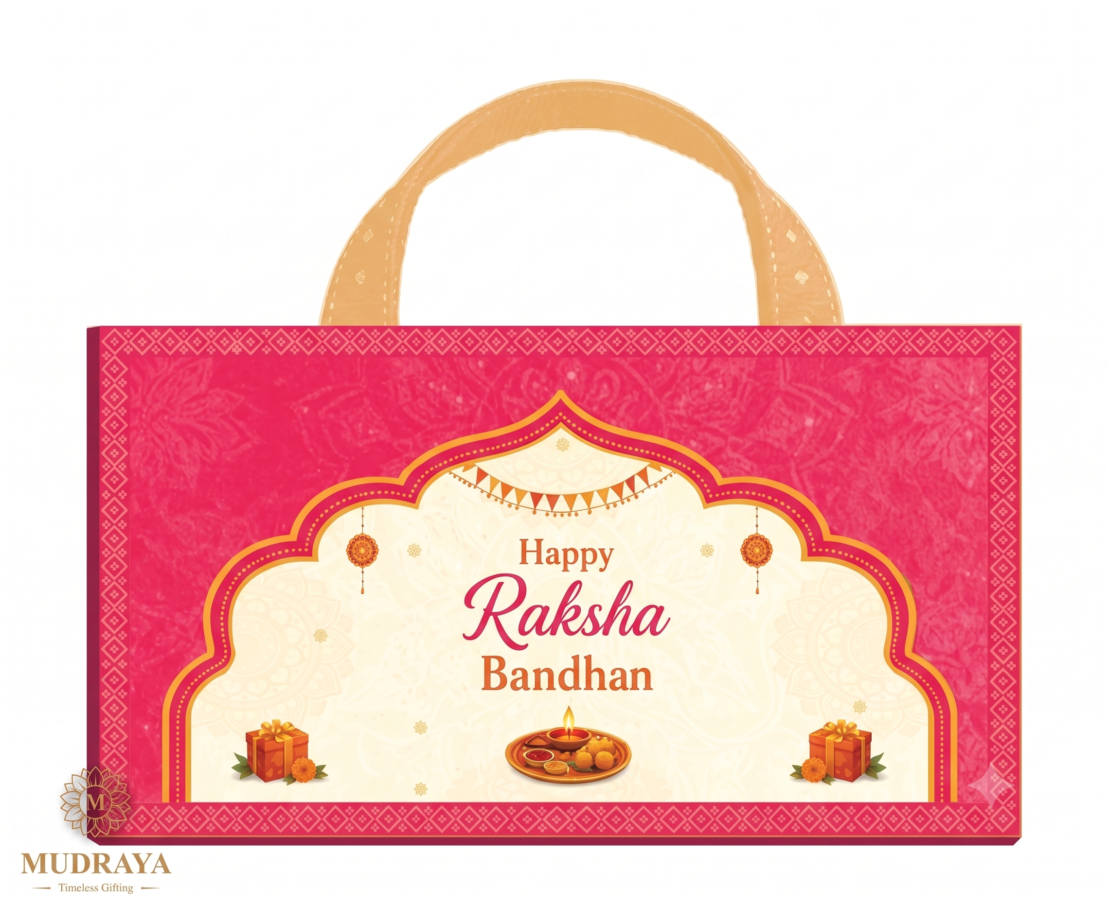 Rakhi Silver Coin Set — 3 Coins of Certified 999 Silver (Orange & Pink) for Kids