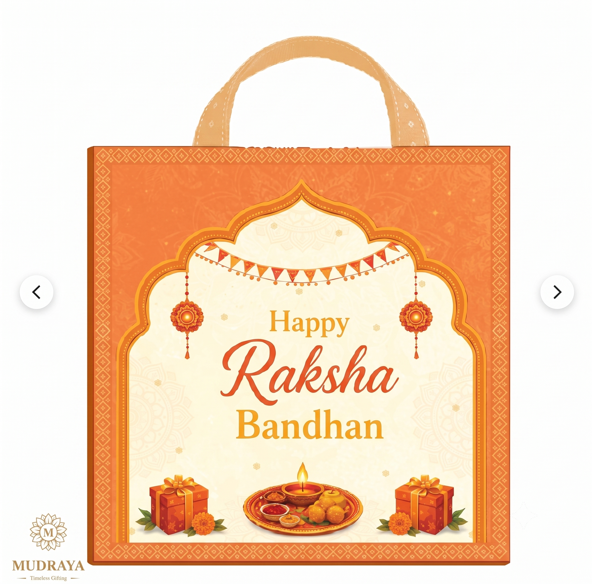 Raksha Bandhan 1 Gram 999 Silver Coin for Kids (Orange & Pink)