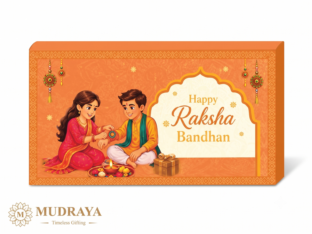 Rakhi Silver Coin Set — 3 Coins of Certified 999 Silver (Orange & Pink) for Kids