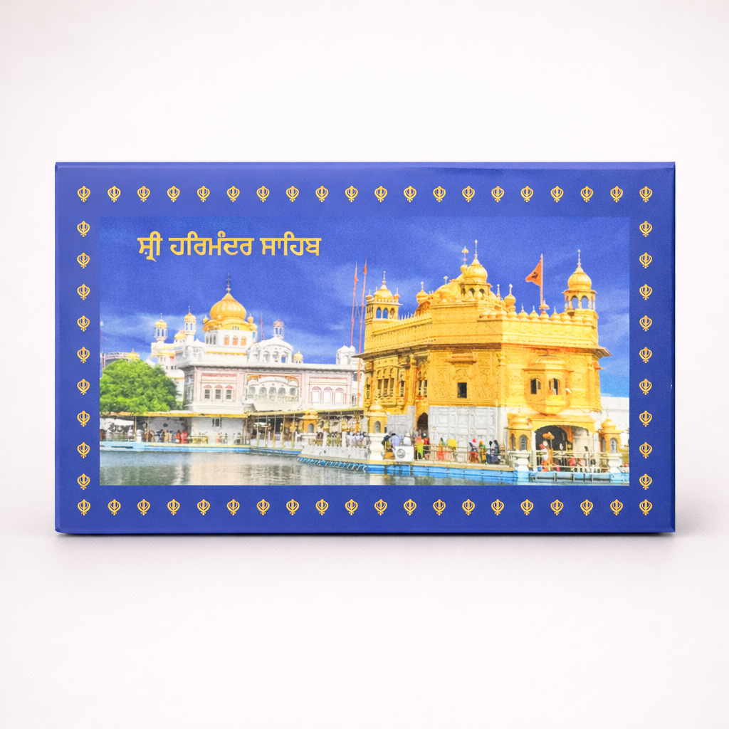 Guru Nanak Dev Ji Pure Silver Coin Set | 3 x 1g | 999 Silver | Sri Harmandir Sahib Gift Box | Sacred Sikh Gift for Gurpurab, Diwali & Anand Karaj