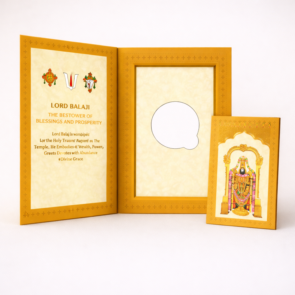 Lord Balaji Pure Silver Coin | 1g | 999 Silver