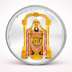 Lord Balaji Pure Silver Coin | 1g | 999 Silver