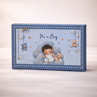 Pure Silver Gift for Newborn Baby Boy 3gm(1*3) 999 Pure Silver with Certificate