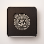 3D Lakshmi Coin 46g  999 Pure Silver