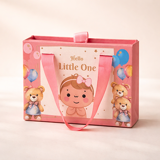 Welcome Baby Girl 7.5 gms(2.5 gms x 3 no. ) Silver Coin Set